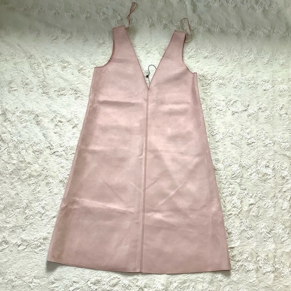 ZARA Suede Effect Dress - Picture 2 of 8